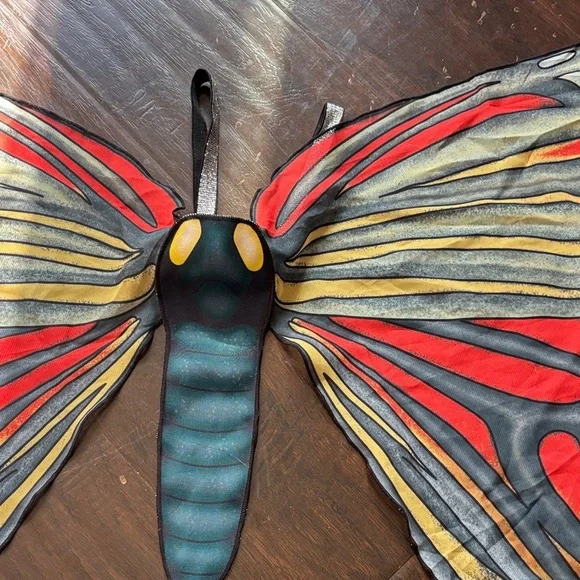 Colorful Butterfly Wings Costume - Picture 2 of 6